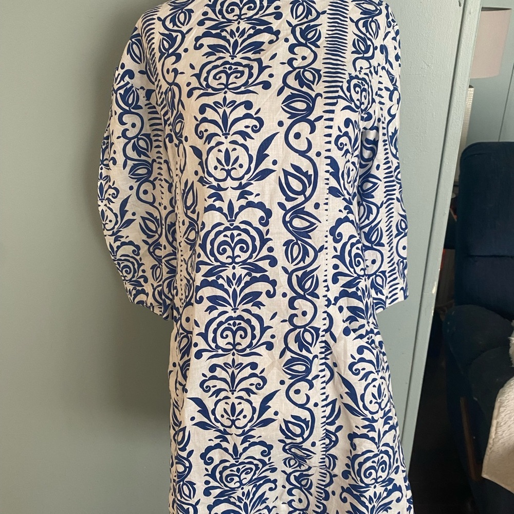 Boden Laurie Linen dress - Picture 7 of 16